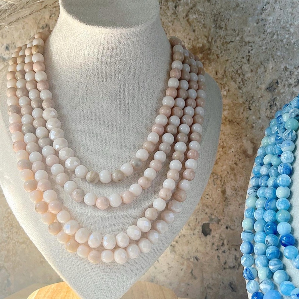 Park Lane SkyeNude Necklace with Glass Beads - Picture 2 of 7